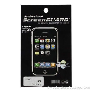 2-way 180-degree Privacy Anti-glare Screen Protector for iPhone 4S